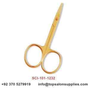Nail Scissor, Full Gold